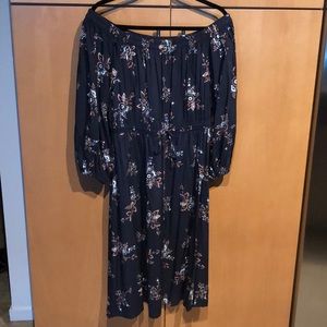 Off the shoulder dress